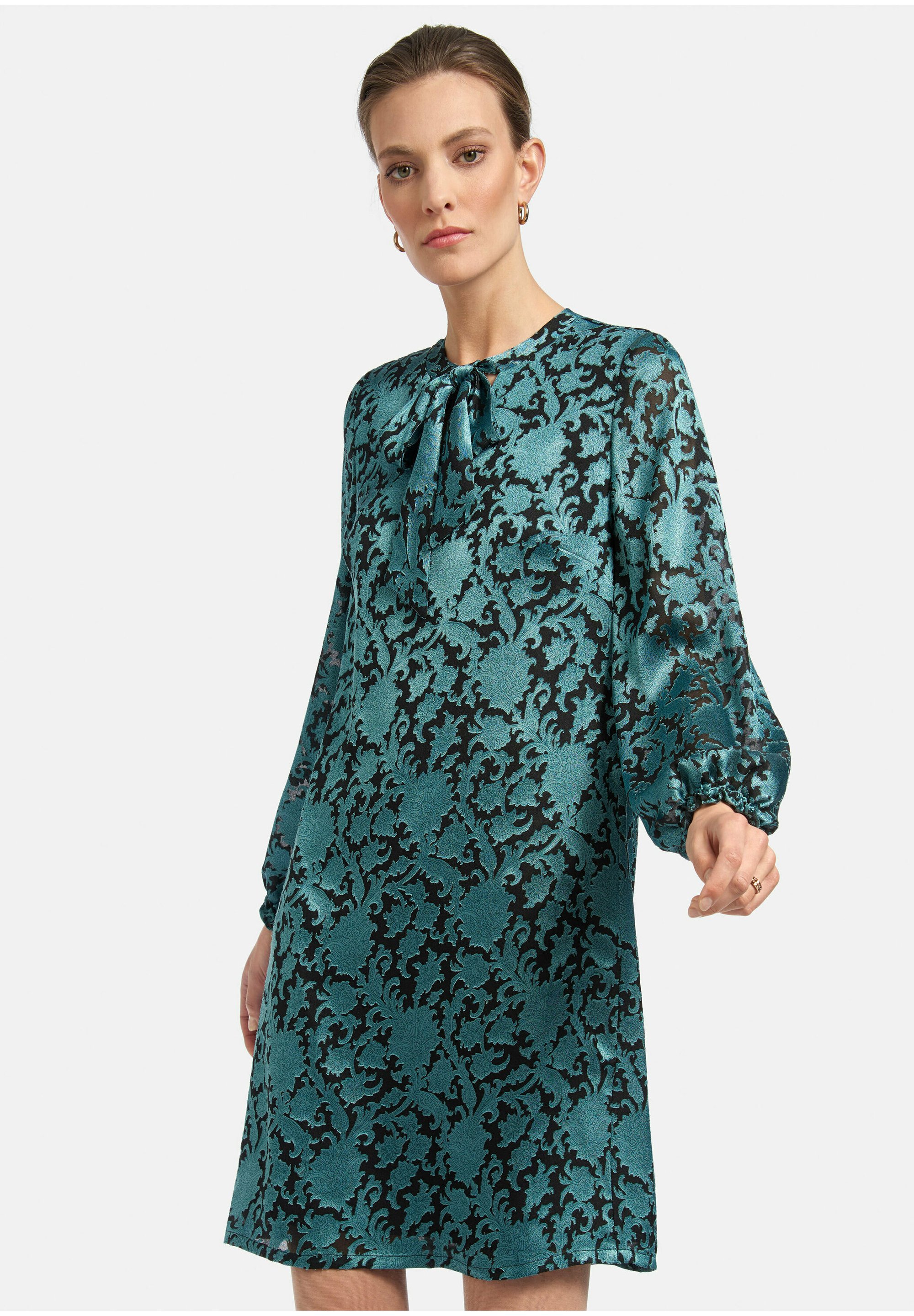 Uta Raasch Cocktailkleid Festliches Kleid Smaragd Schwarz Grun Zalando At 