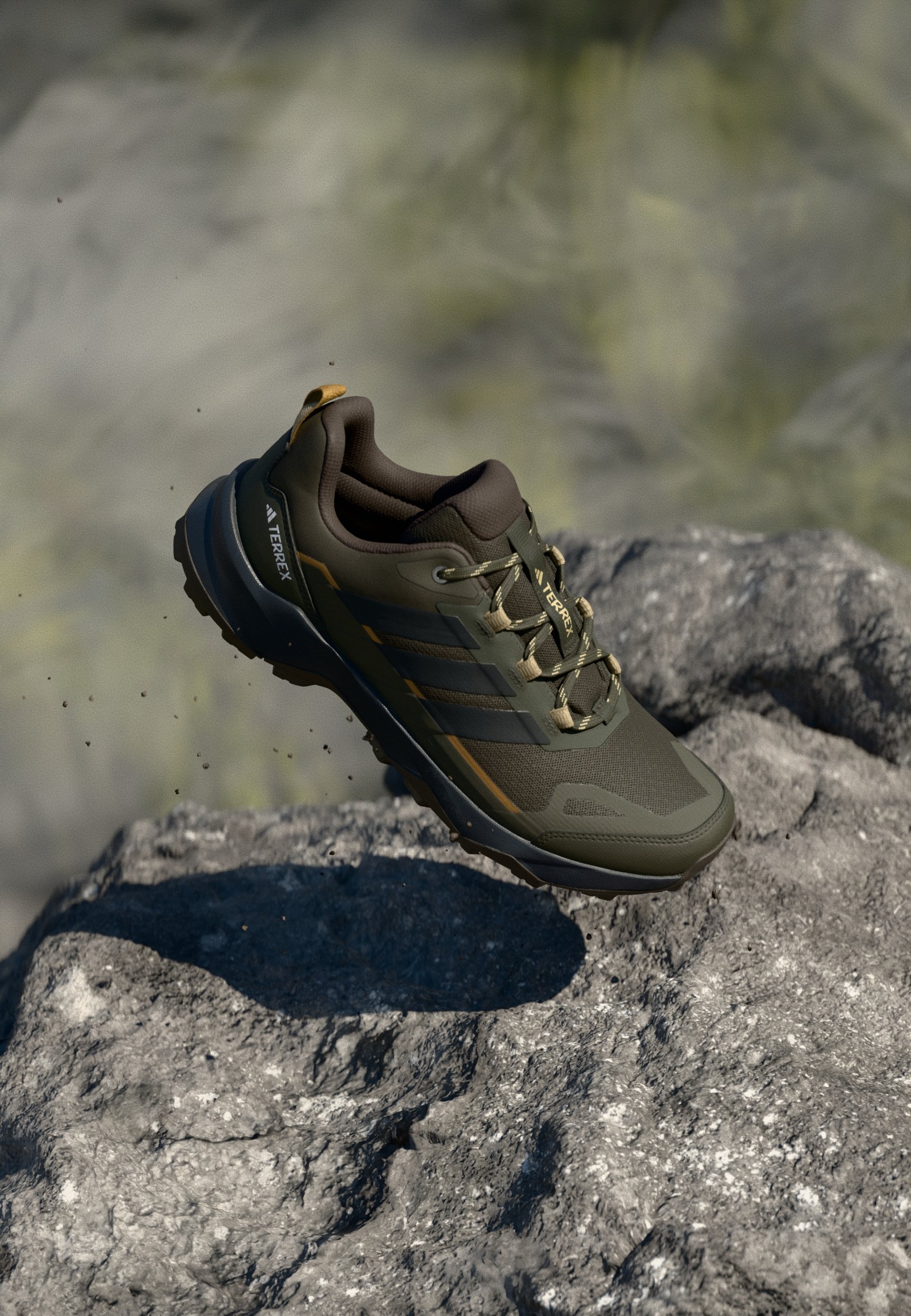 adidas Men’s Olive Green Trail Running Shoes with Black Accents Adidas Terrex Men main image 4