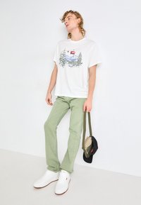 Levi's® ORIGINAL - Džíny Straight Fit - green night shades