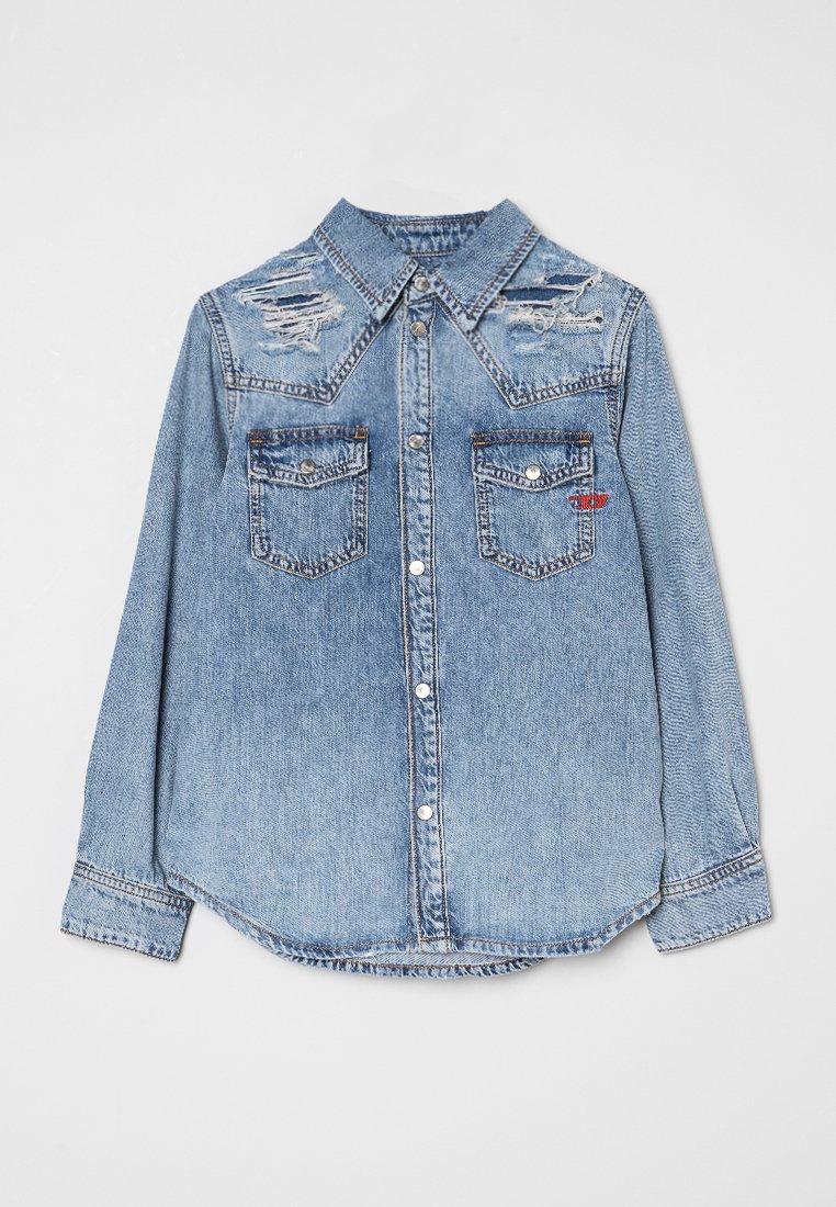 Diesel Overhemd blauw Diesel Overhemd blauw