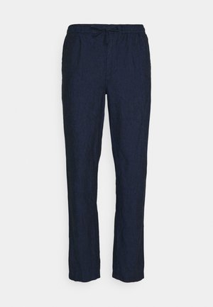 KnowledgeCotton Apparel BIRCH LOOSE HEAVY PANT - Παντελόνι - total eclipse