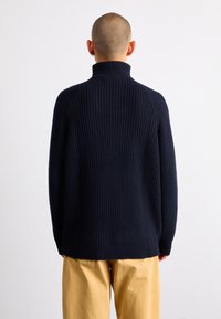 Carhartt WIP MARLON HALF ZIP - Džemper - dark navy