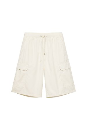 PULL&BEAR, CARGO - BERMUDA SHORTS - Shorts - beige