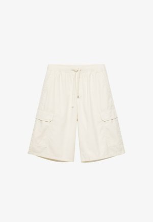 PULL&BEAR, CARGO - BERMUDA SHORTS - Short - beige