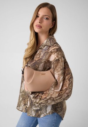 Guess, AMORETTE SHOULDER BAG - Sac à main - beige