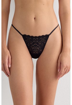 Intimissimi SIDE STRAPS - Tanga - black