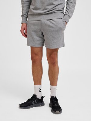 Hummel PULSE CO REGULAR - Kurze Sporthose - grey melange