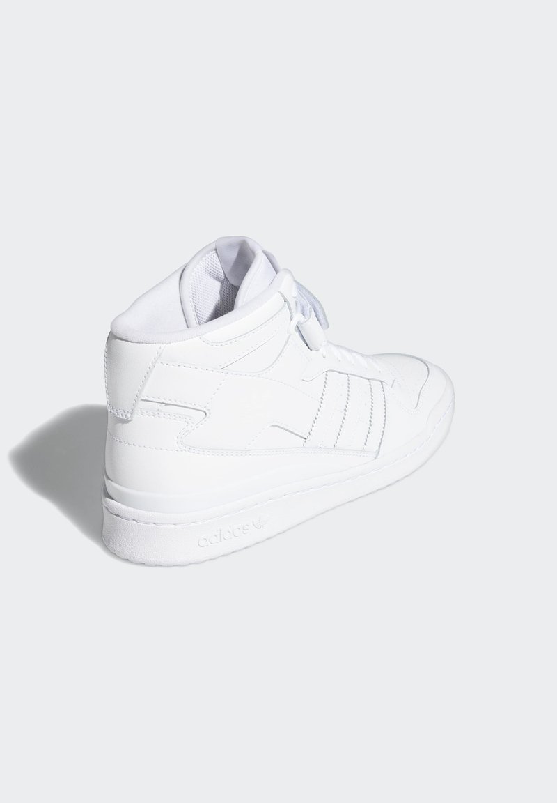 adidas Originals FORUM MID - Skate shoes - ftwr white/ftwr white/ftwr  white/white - Zalando.co.uk