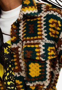 Desigual Cappotto classico - yellow