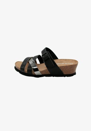 Rohde Heeled mules - schwarz