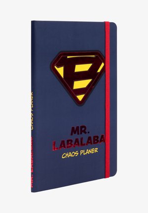 United Labels BASTIAN BIELENDORFER NOTIZBUCH MR LABALABA CHAOS PLANER HARDC - Sonstige Accessoires - blau