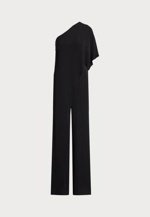 Lauren Ralph Lauren CAPE GEORGETTE ONE-SHOULDER JUMPSUIT - Jumpsuit - black