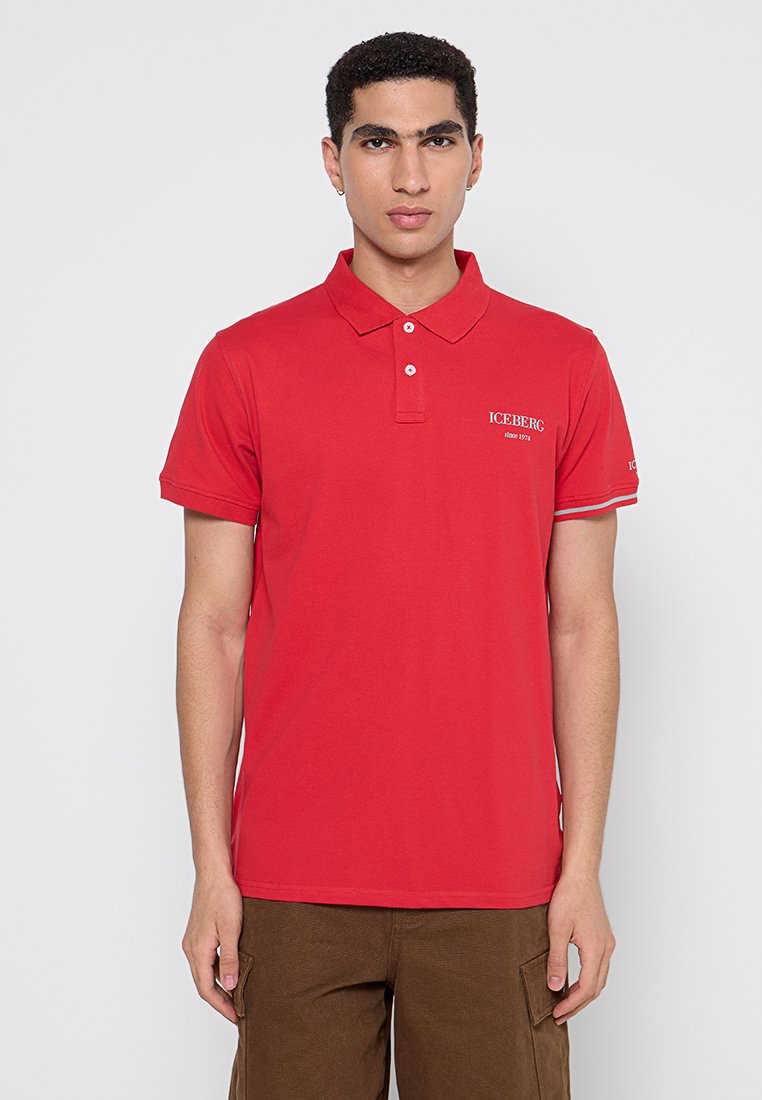 Iceberg Poloshirt rood Iceberg Poloshirt rood