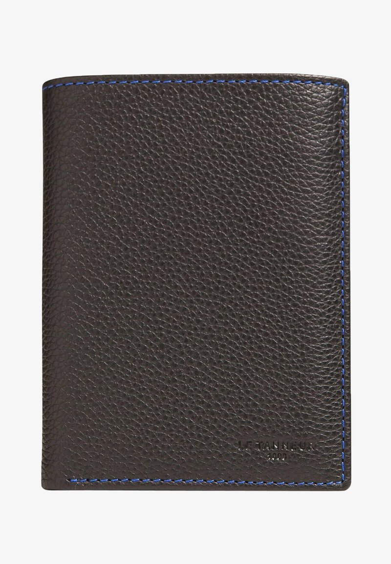 Le Tanneur MOYEN ZIPPÉ VOLETS CHARLES - Portafoglio - Noir