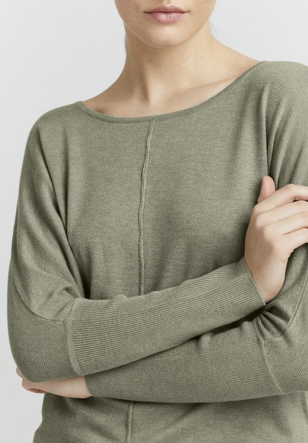 OXHerdis - Jumper - seagrass melange2