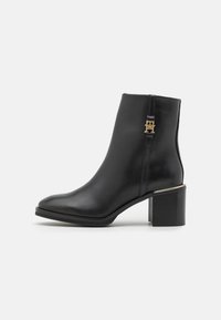 Tommy Hilfiger FEMININE MID BOOTIE - Botines - black