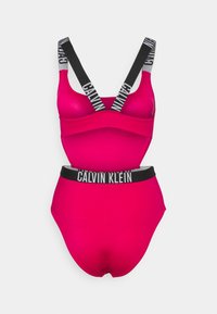 Calvin Klein Swimwear CUT OUT ONE PIECE - Fato de banho - royal pink