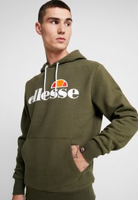 Ellesse GOTTERO - Jersey con capucha - khaki