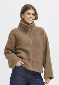 Fransa Veste polaire - desert taupe
