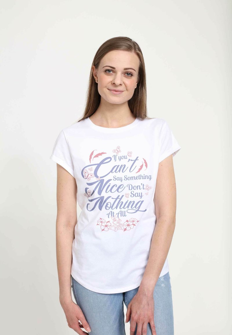 Henry Tiger DISNEY BAMBI CAN'T SAY SOMETHING NICE - T-shirt z nadrukiem