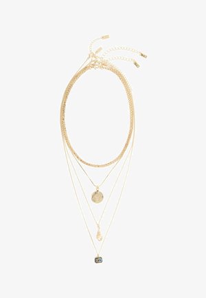Next, PENDANT HERITAGE 4 LAYER NECKLACE SET - Halskette - gold-coloured tone