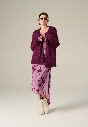 Cardigan - mauve