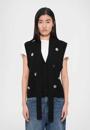 TEORIA STRICKWESTE - Γιλέκο - schwarz