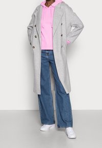 TOM TAILOR DENIM Mikina s kapucí - pink