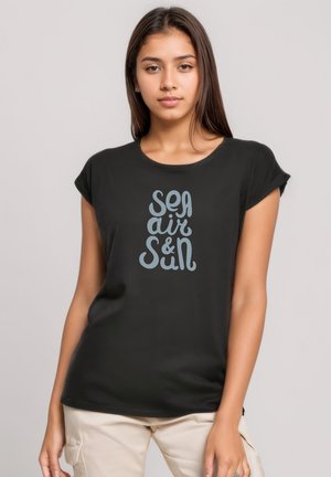 ROLL UP SEAIR - T-Shirt print - black
