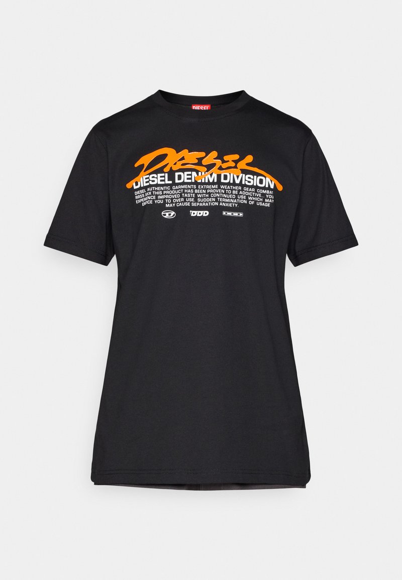 Diesel Camiseta estampada negro