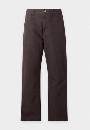 Carhartt WIP, SINGLE KNEE PANT - Παντελόνι - tobacco rinsed