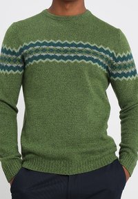 United Colors of Benetton Stickad tröja - olive