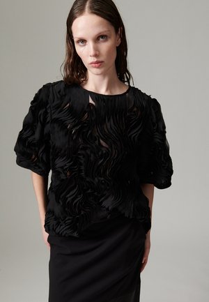 DAY Birger et Mikkelsen, TATIANA RUFFLED - Блуза - black