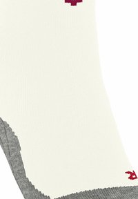 FALKE SK2 Skiing medium cushioning - Kniestrümpfe - off white