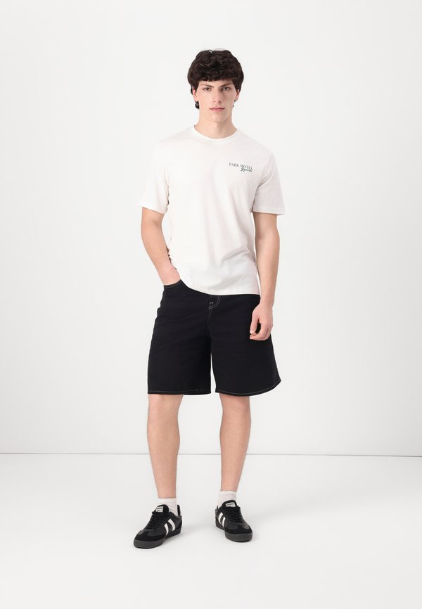 JORBRADLEY PARK MOTEL TEE - Print T-shirt - cloud dancer2