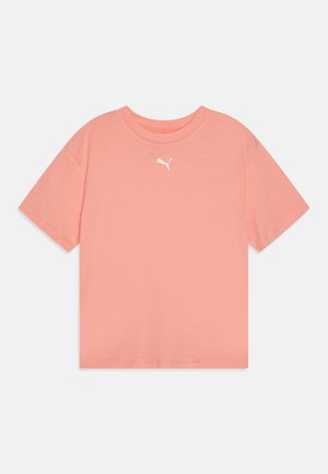 BOXY TEE UNISEX - T-shirt till träning - pink fruit