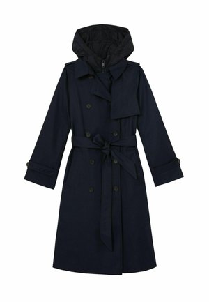 Reiss, AZURA HOODED INSERT TRENCH COAT - Trenchcoat - navy