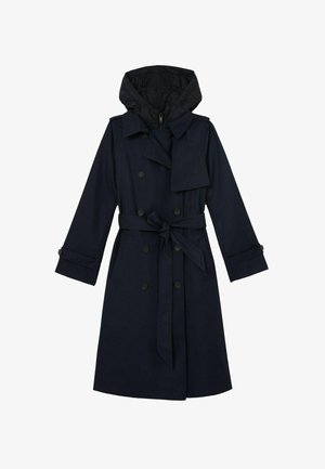 Reiss, AZURA HOODED INSERT TRENCH COAT - Ballonkabát - navy