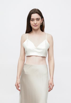 Malina AVA SEQUIN - Top - vanilla
