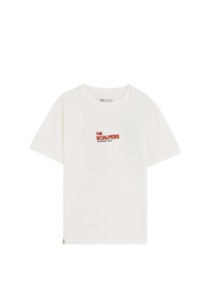 Scalpers, SCALPERS SCTOAST TEE KIDS - Camiseta estampada - off white