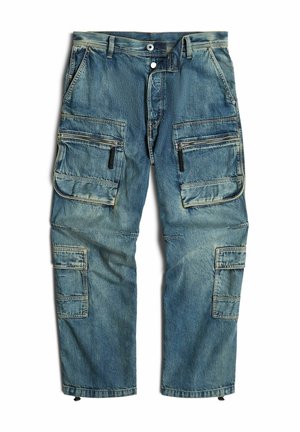 G-STAR MULTI POCKET CARGO - Relaxed fit jeans - antique faded laguna