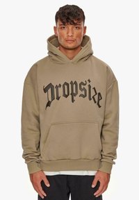 Dropsize - HEAVY FRONTLOGO - Hoodie - weatheredteak Miniatuurafbeelding 1