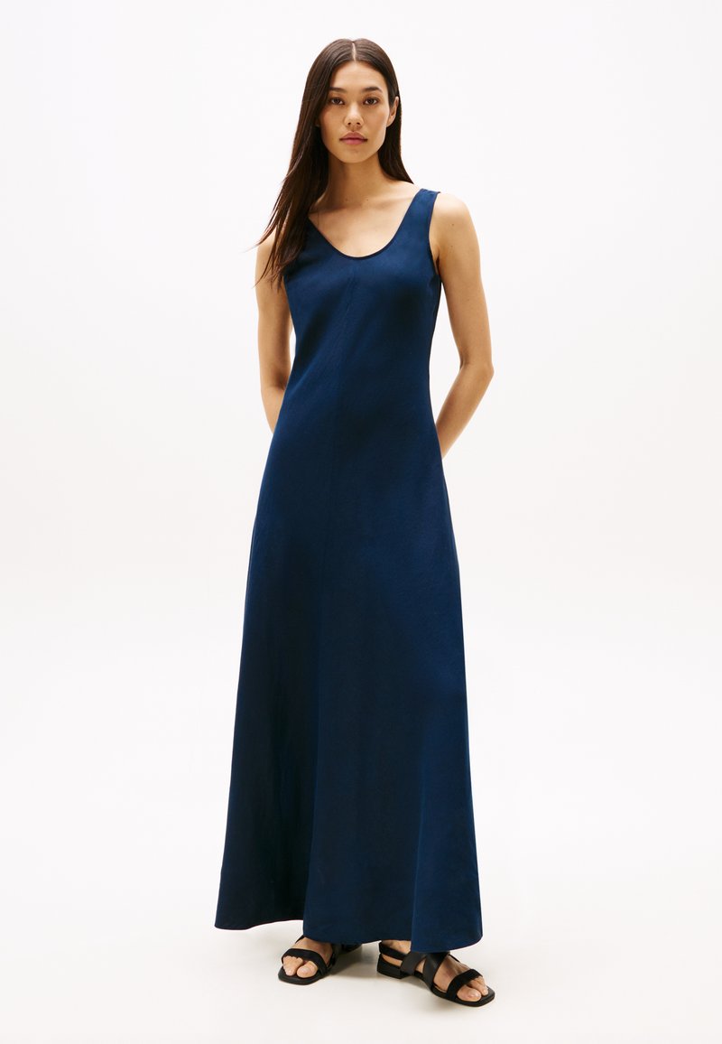 Tommy Hilfiger - TANK MAXI DRESS - Maxikjole - dark night navy, Forstørre