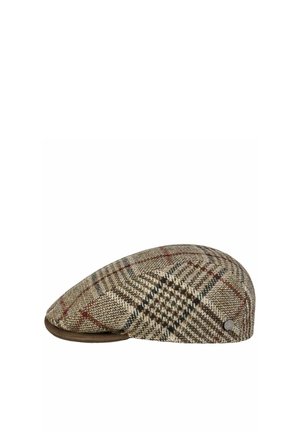 Lierys, BRADVILLE CHECK FLATCAP - Mütze - beige-braun