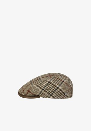 Lierys, BRADVILLE CHECK FLATCAP - Mütze - beige-braun