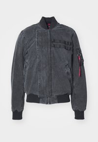 COMBAT - Blusão aviador - black