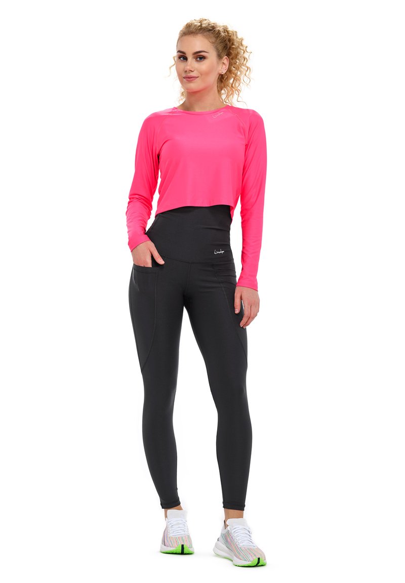 Winshape - FUNCTIONAL POWER SHAPE  - Leggings - black, Ampliar