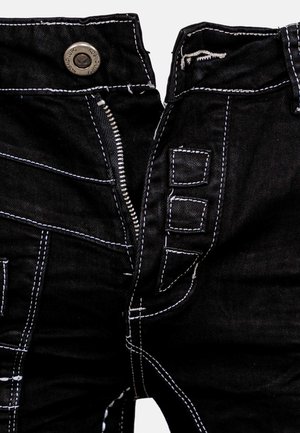 Kosmo Lupo, KOSMO LUPO HERREN JEANS KM8004 - Vaqueros rectos - schwarz