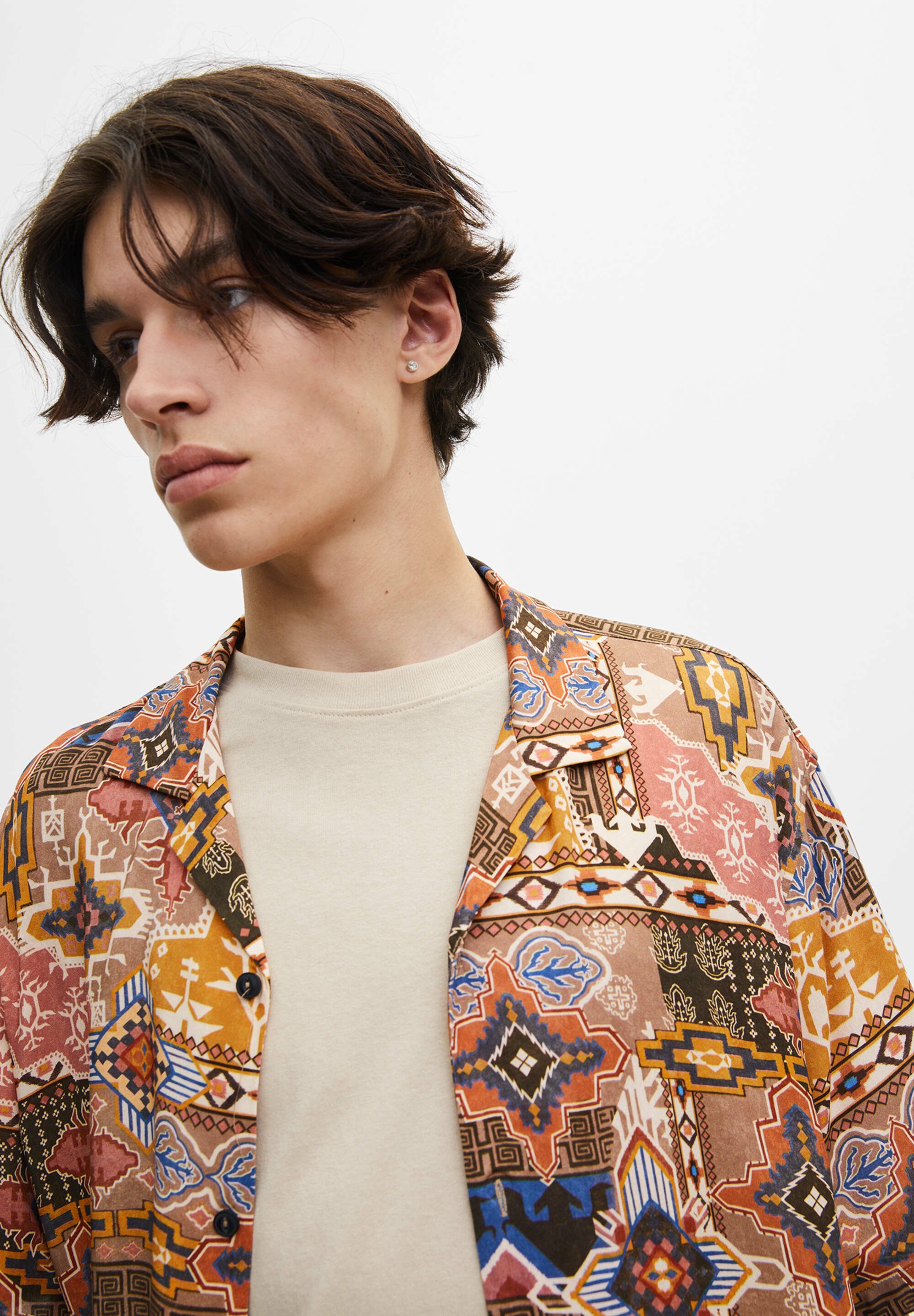 GEOMETRIC PRINT - Shirt - multicoloured 