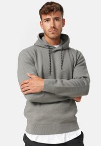 INDICODE JEANS - LONGVIEW - Kapuzenpullover - grey mix Thumbnail-Bild 1